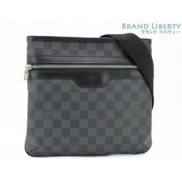 Louis Vuitton Damier Graphite Black Thomas Shoulder Bag Messenger Black - Picture 1 of 9